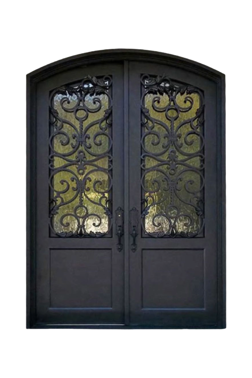 Midnight Sonata Double Iron Door – Symmetrical Iron Design